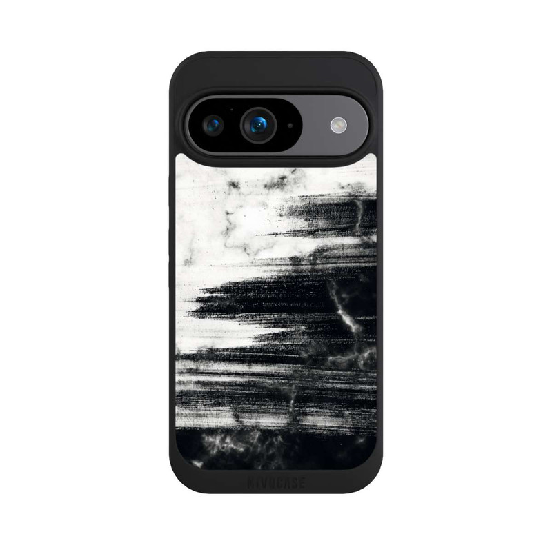 Pixel 9 NIVOpure Gebürsteter monochromer Stein