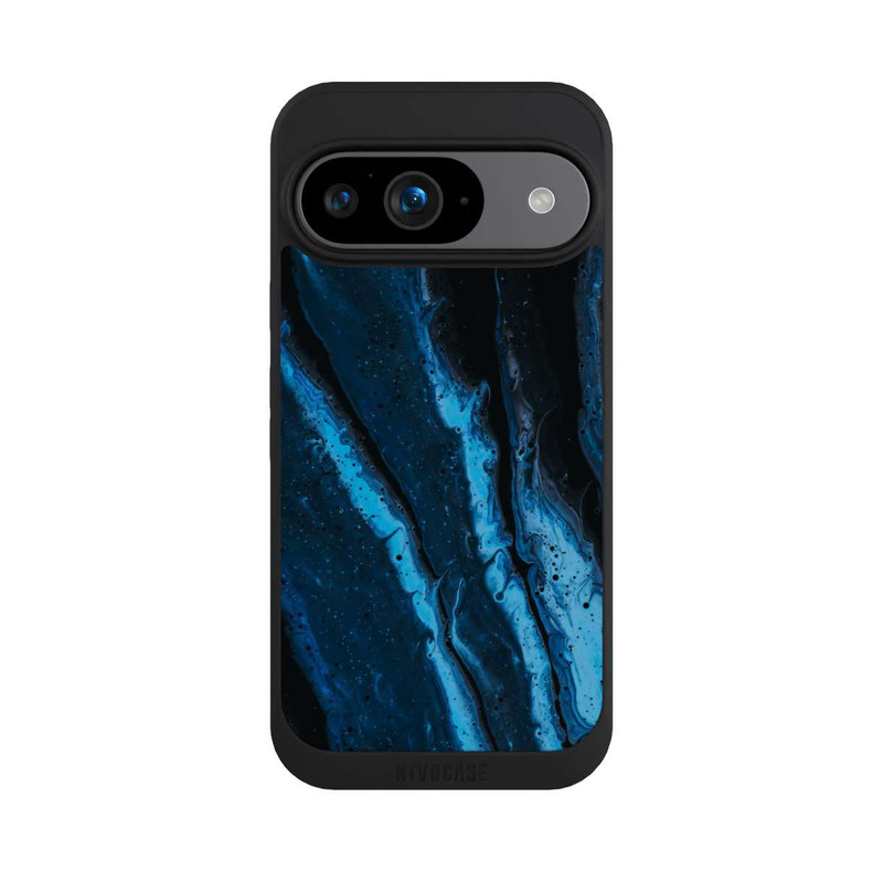 Pixel 9 NIVOpure Blue oil texture