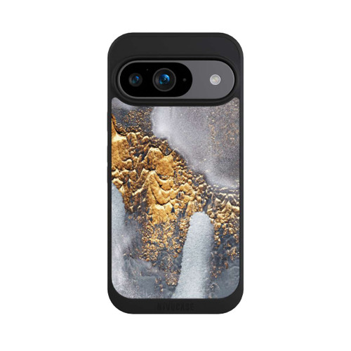 Google Pixel 9 NIVOpure Beton-Gold-Glitzerlook