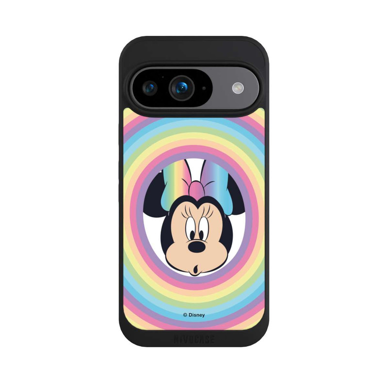 Pixel 9 NIVOpure Minnie Arc-en-ciel Rond