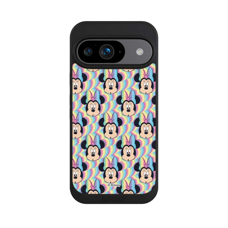 Pixel 9 NIVOpure Minnie Visages d'arc-en-ciel