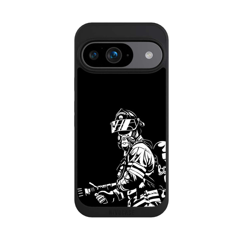 Pixel 9 NIVOpure Courageux pompier