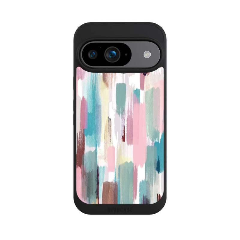 Pixel 9 NIVOpure Abstrakte Pinselstriche in Pastelltönen