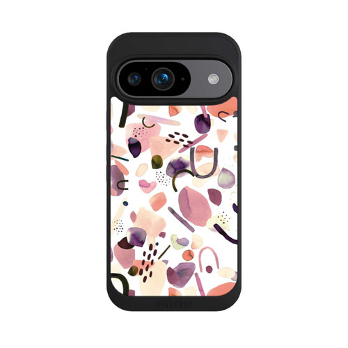 Google Pixel 9 NIVOpure Abstrakte Formen aquarell lila