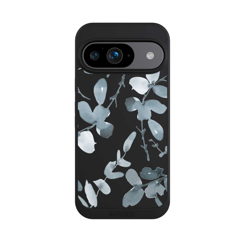 Pixel 9 NIVOpure Eucalyptus pattern transparent