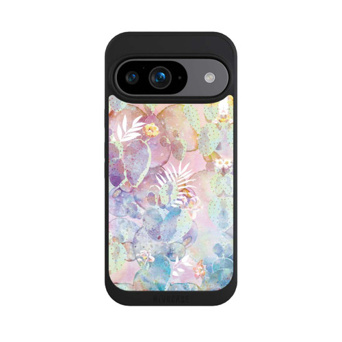 Google Pixel 9 NIVOpure Aquarelle de cactus fleuris