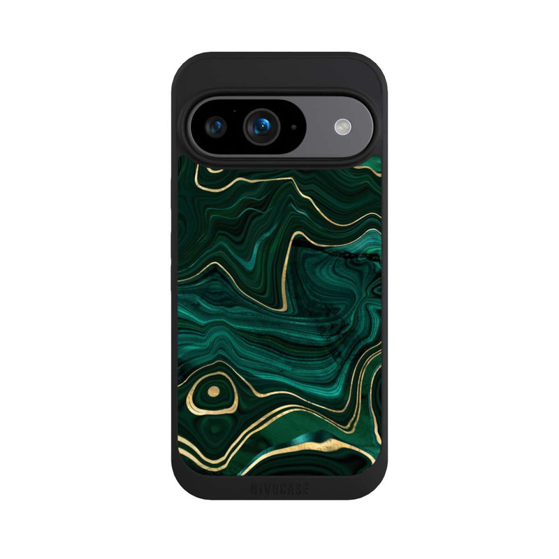 Pixel 9 NIVOpure Malachite gold print