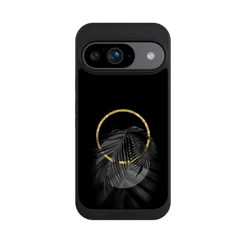 Pixel 9 NIVOpure tropische Blätter schwarz