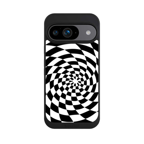 Google Pixel 9 NIVOpure Illusion en noir et blanc