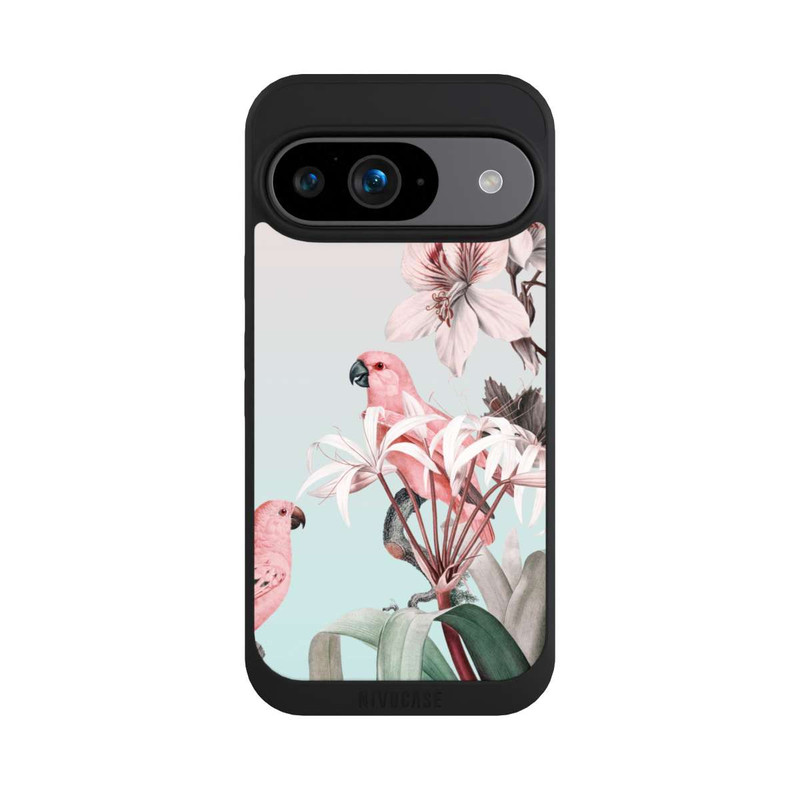Pixel 9 NIVOpure Paradis des perroquets pastel