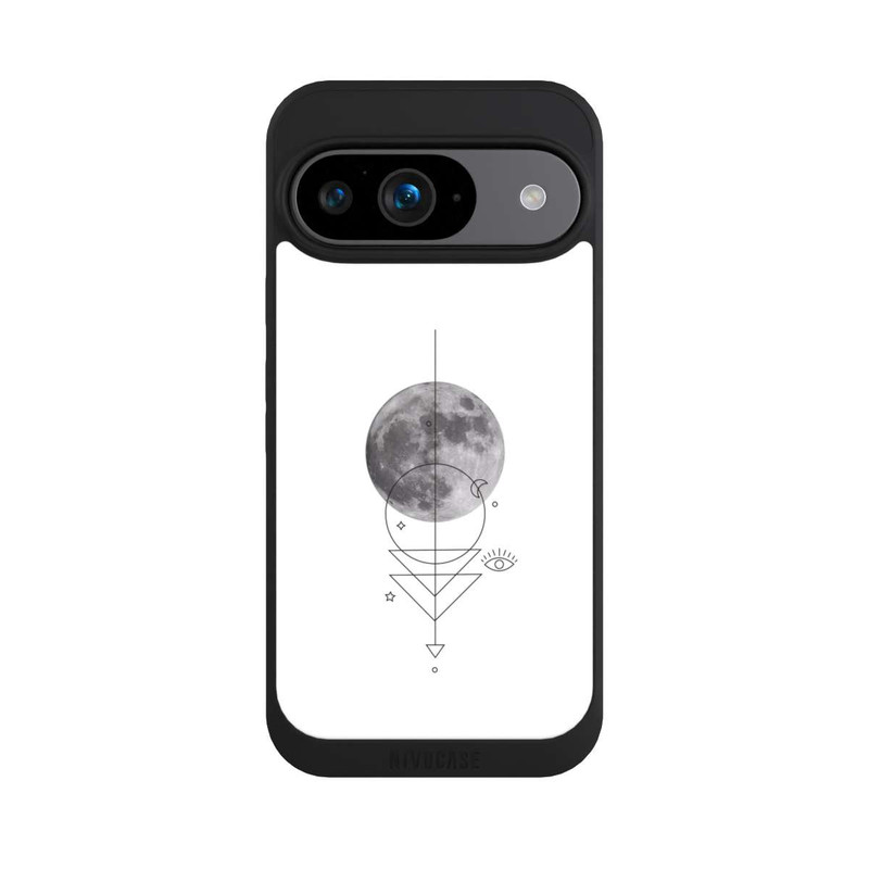Pixel 9 NIVOpure Geometrischer Mond