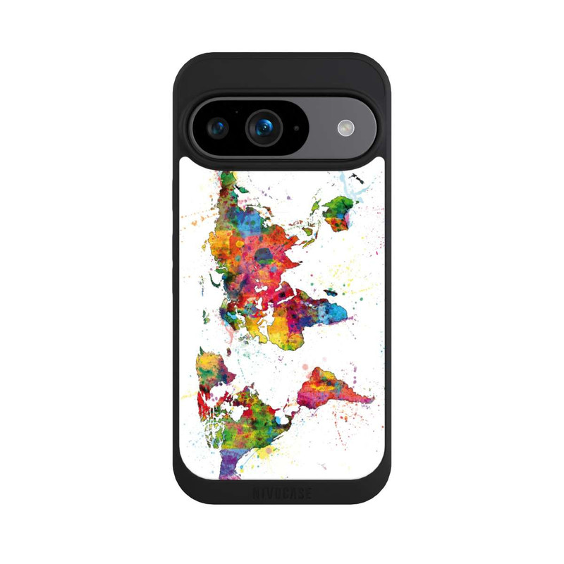 Pixel 9 NIVOpure Weltkarte Splash