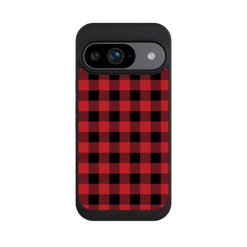 Pixel 9 NIVOpure Red Lumberjack Pattern