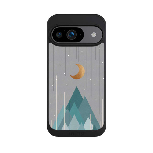 Google Pixel 9 NIVOpure Mond &amp; Berge Mintgrün
