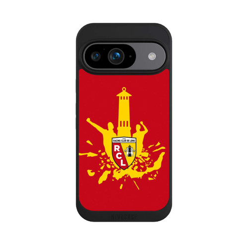 Google Pixel 9 NIVOpure RC Lens Turm Gelb auf Rot