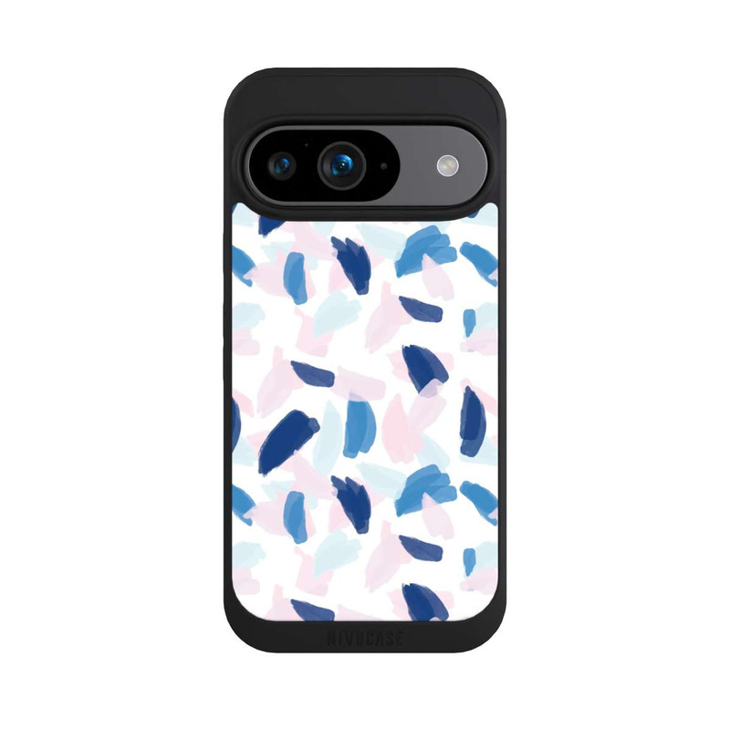 Pixel 9 NIVOpure Peinture bleue et rose