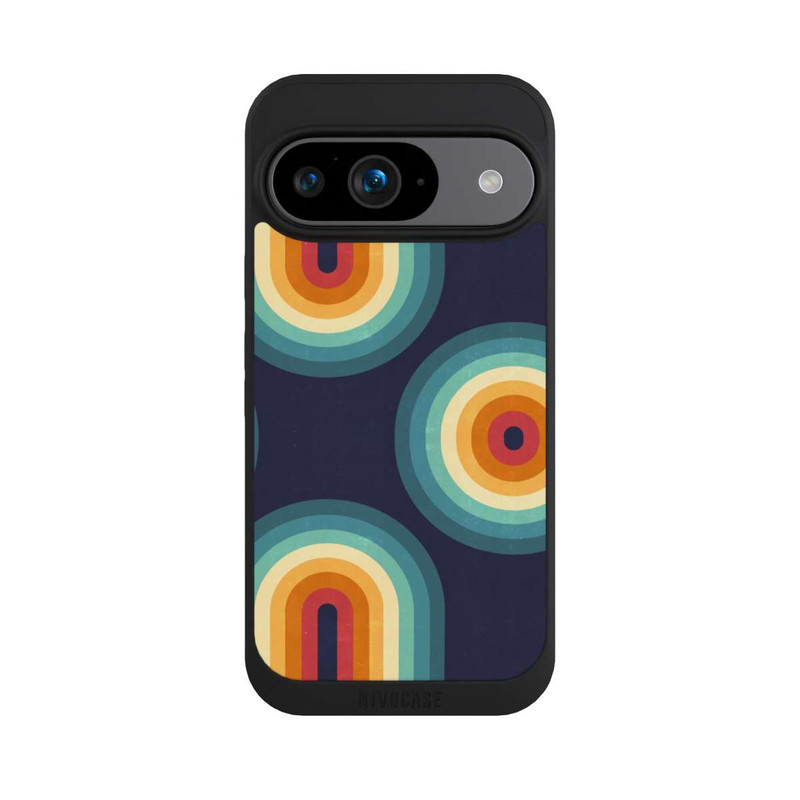Pixel 9 NIVOpure Double Rainbow on Blue