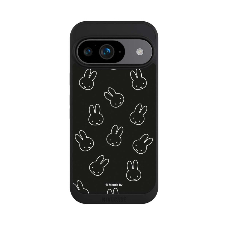 Pixel 9 NIVOpure Miffy Pattern Noir