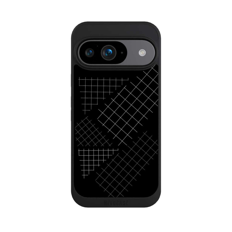 Pixel 9 NIVOpure Black White Grid