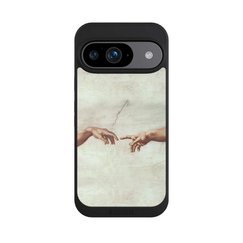 Google Pixel 9 NIVOpure Die Hände von Gott und Adam von Michelangelo Buonarroti