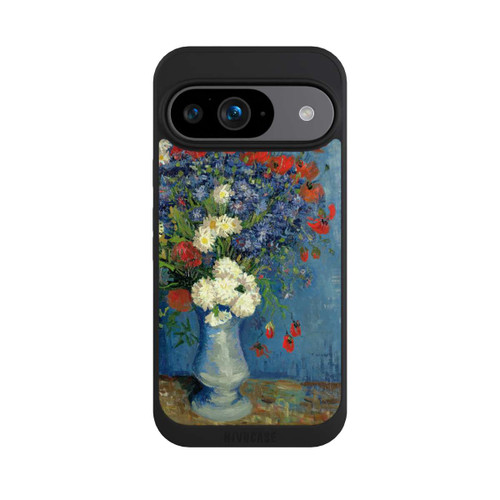 Google Pixel 9 NIVOpure Stillleben Vase mit Kornblumen und Mohnblumen von Vincent Van Gogh