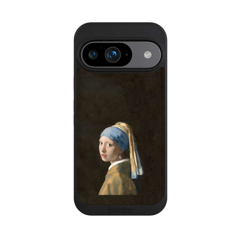 Pixel 9 NIVOpure Das Mädchen mit dem Perlenohrring von Johannes Vermeer