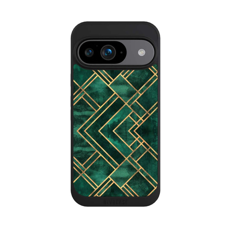 Pixel 9 NIVOpure Grüne Blöcke