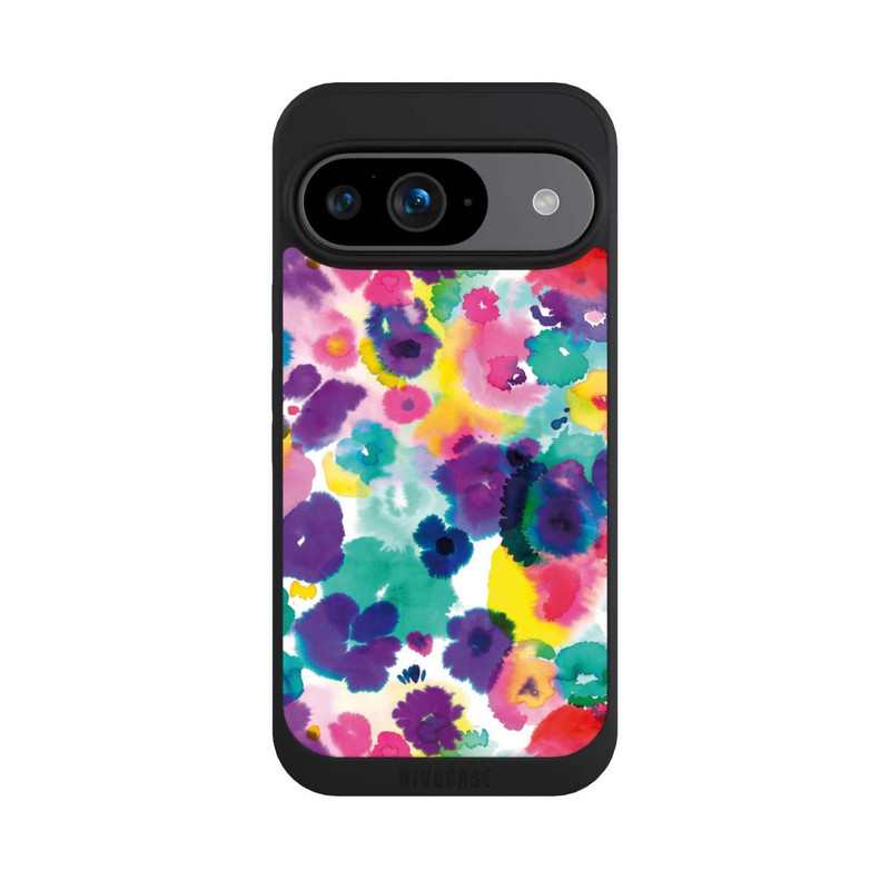 Pixel 9 NIVOpure Fleurs aquarelles abstraites