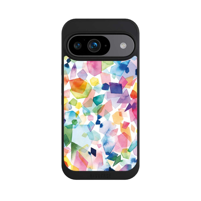 Pixel 9 NIVOpure Diamants de pierres précieuses aquarelle colorées
