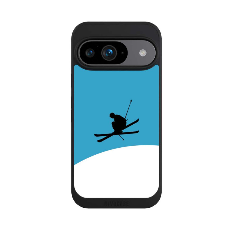 Pixel 9 NIVOpure Ski Illustration