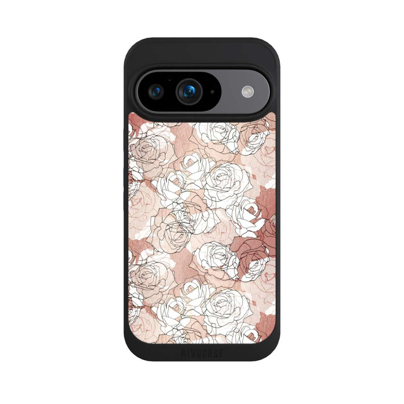 Pixel 9 NIVOpure Roses en fleurs Dessin au trait