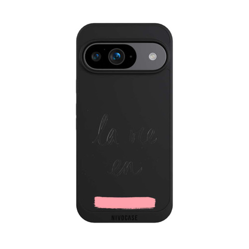 Google Pixel 9 NIVOpure La vie en Pink Transparent