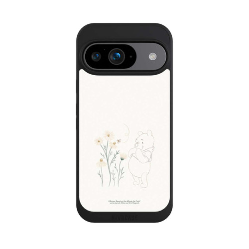 Google Pixel 9 NIVOpure Winnie Puuh sieht sich Gänseblümchen an