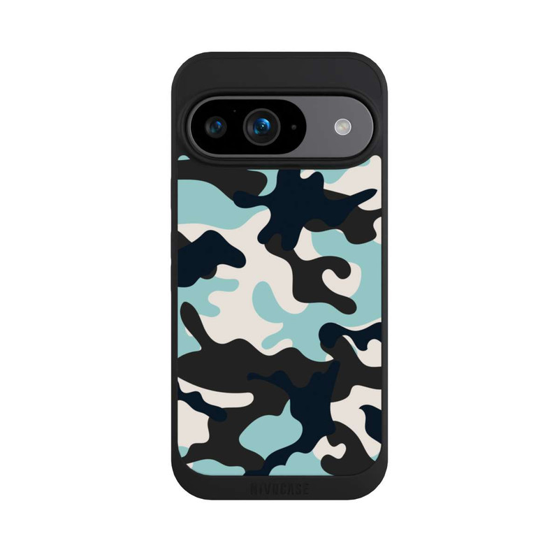 Pixel 9 NIVOpure Camouflage Bleu