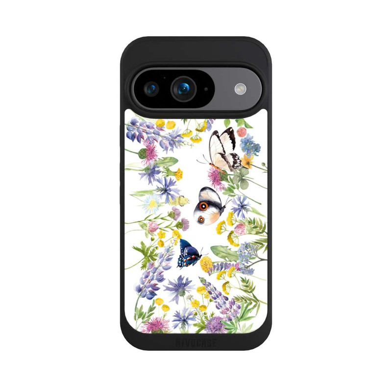 Pixel 9 NIVOpure Fleurs Printanières et Papillons