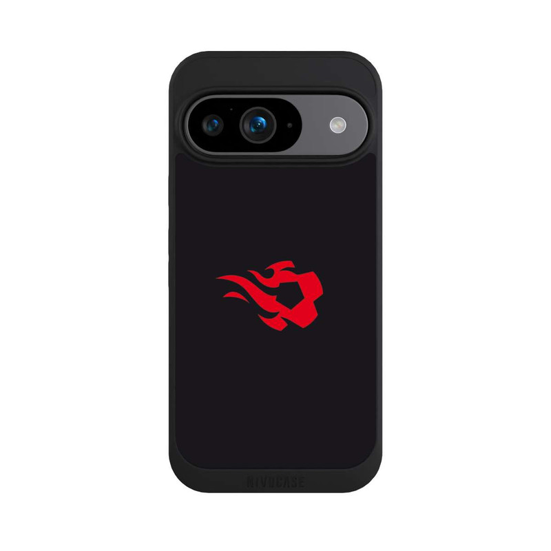 Pixel 9 NIVOpure Belgique Red Flames Noir
