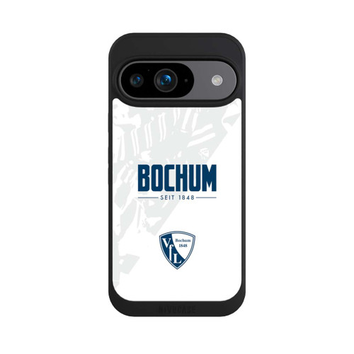 Google Pixel 9 NIVOpure VfL Bochum Graues Muster
