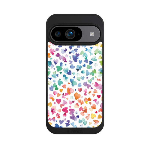 Google Pixel 9 NIVOpure Liebesherzen aquarell