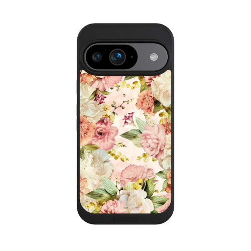 Google Pixel 9 NIVOpure Flower Frame Peonies beige