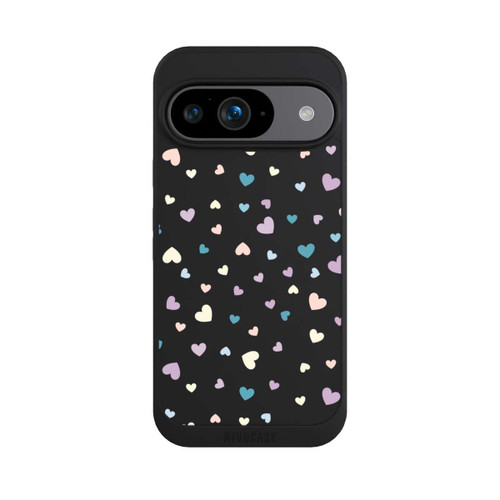 Google Pixel 9 NIVOpure Coeurs pastel