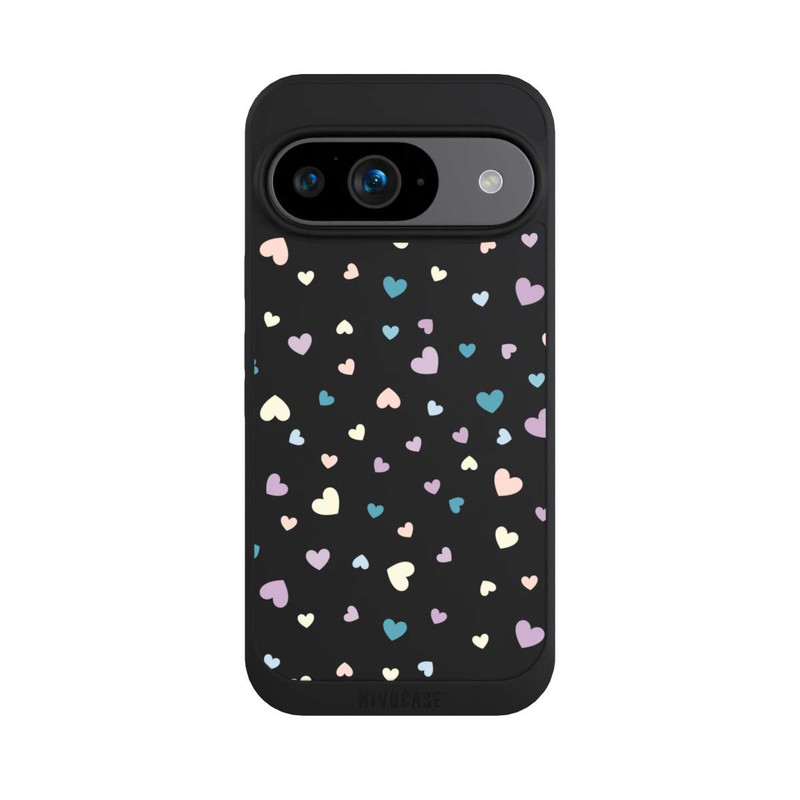 Pixel 9 NIVOpure Coeurs pastel
