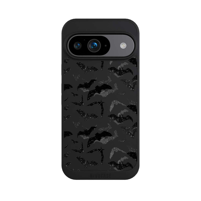 Pixel 9 NIVOpure Fliegende Fledermäuse in der sternenklaren Nacht