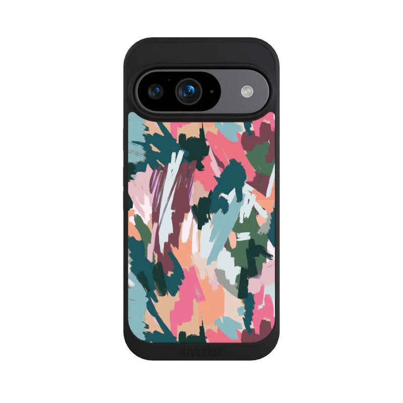 Pixel 9 NIVOpure Abstrakte künstlerische Textur Rosa