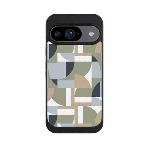 Google Pixel 9 NIVOpure Futuristische Bauhaus Polygone Beige