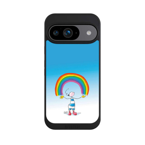 Google Pixel 9 NIVOpure Regenbogen Blau