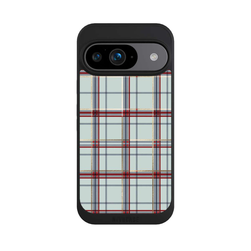 Pixel 9 NIVOpure Tartan Bleu