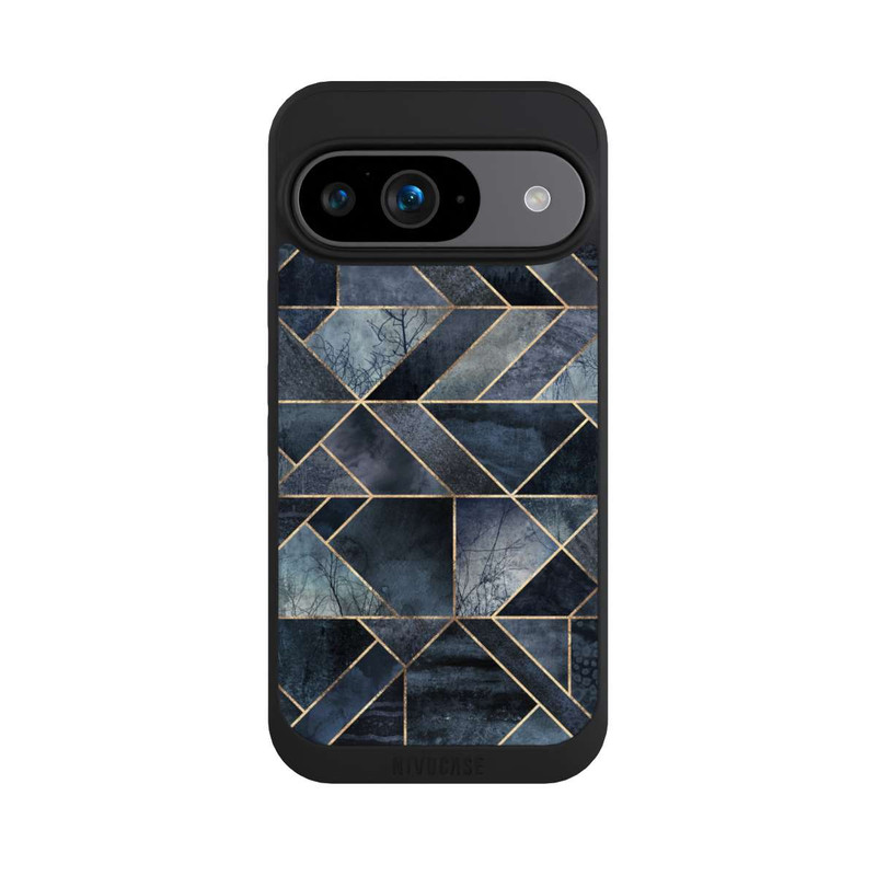 Pixel 9 NIVOpure Abstraktes Natur-Dunkelblau