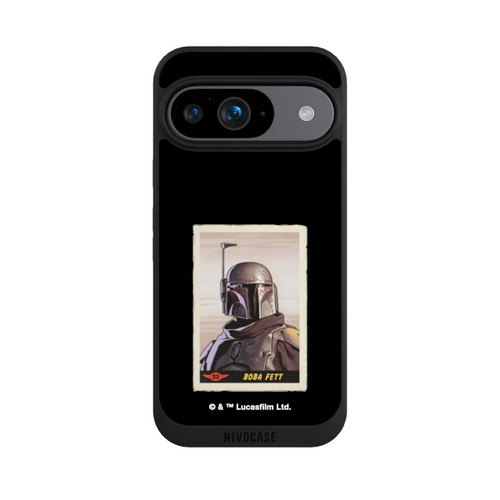 Google Pixel 9 NIVOpure Boba Fett Badges Black Background