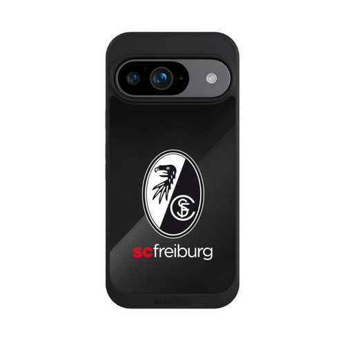 Google Pixel 9 NIVOpure Zwei Texturen mit dem Schriftzug SC Freiburg