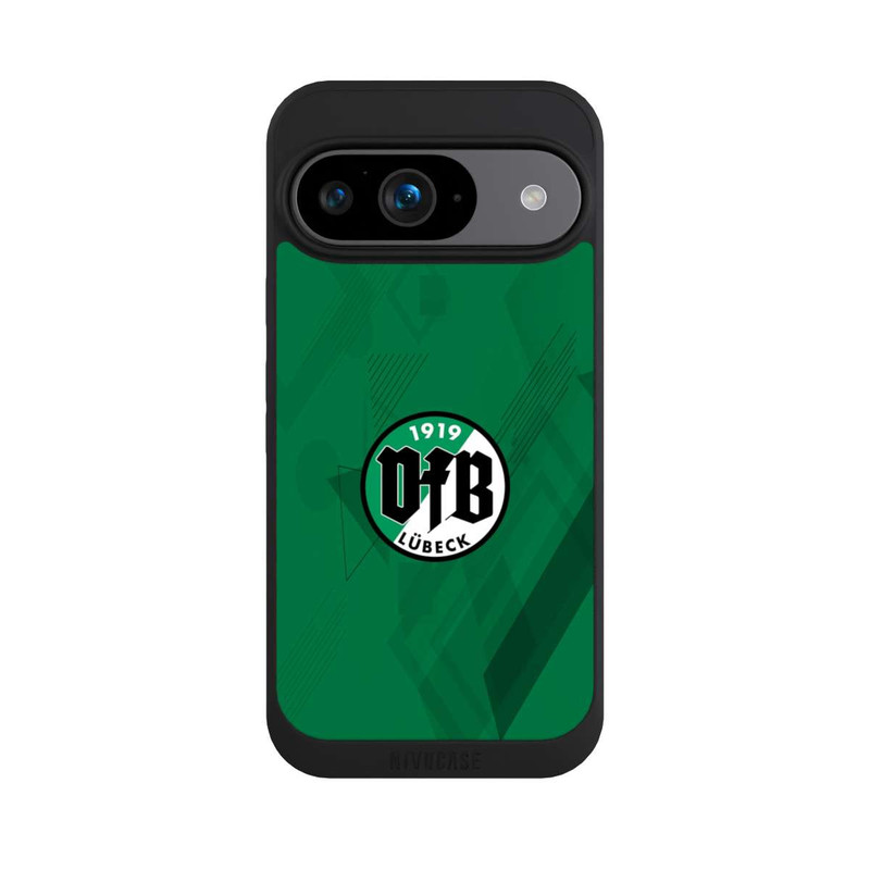 Pixel 9 NIVOpure VfB Lübeck Grüne Grafikelemente